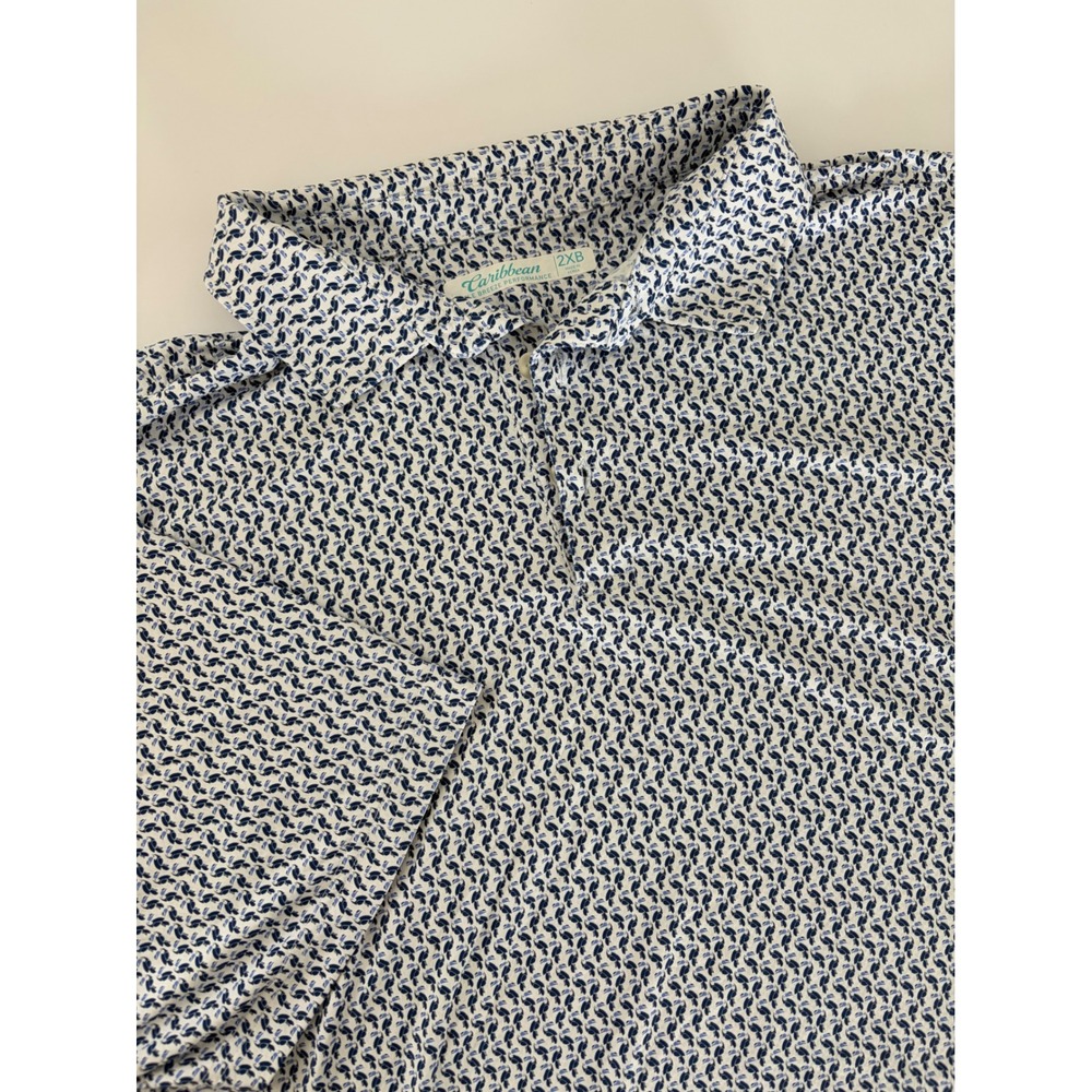 Caribbean Isle Breeze Performance Polo Shirt Mens 2XB